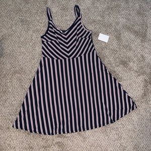Womens striped dress size Large